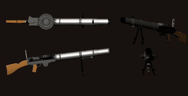 Full colour render of 3D model 