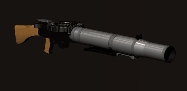 Full colour render of 3D model 