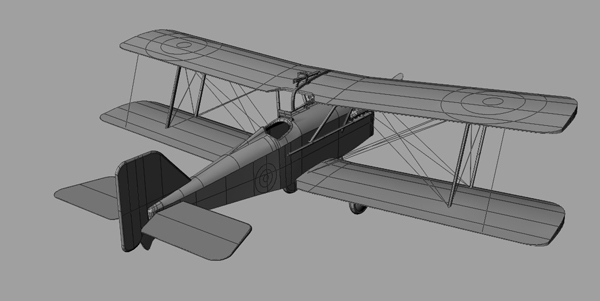 Basic render of 3D model 