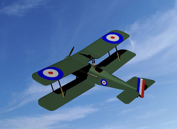 Basic full colour render of 3D model 