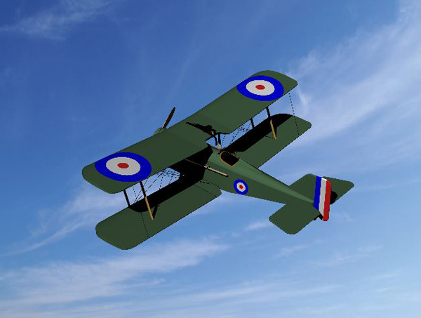 Basic full colour render of 3D model 