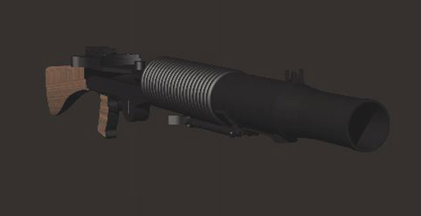 Full colour render of 3D model 