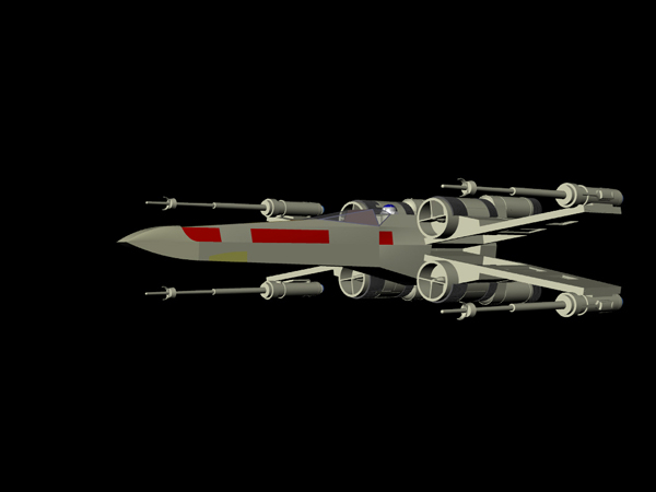 Full colour render of 3D model 